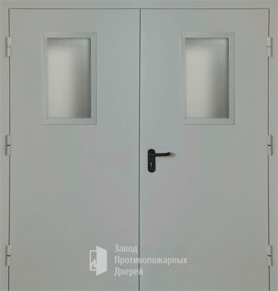 Фото двери «Двупольная со стеклом EI-30» в Куровскому